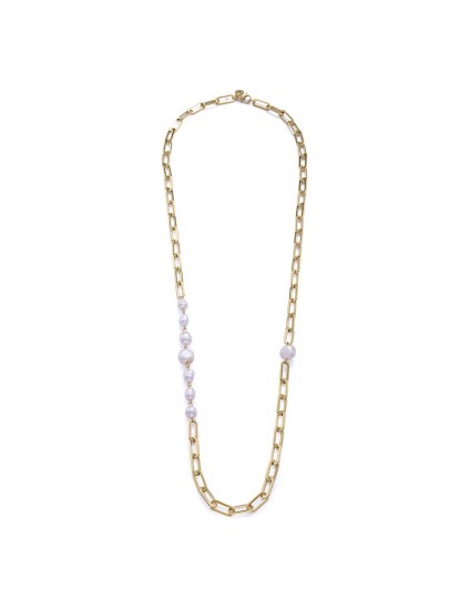 Collar Viceroy 14093C01012 mujer acero con baño IP dorado