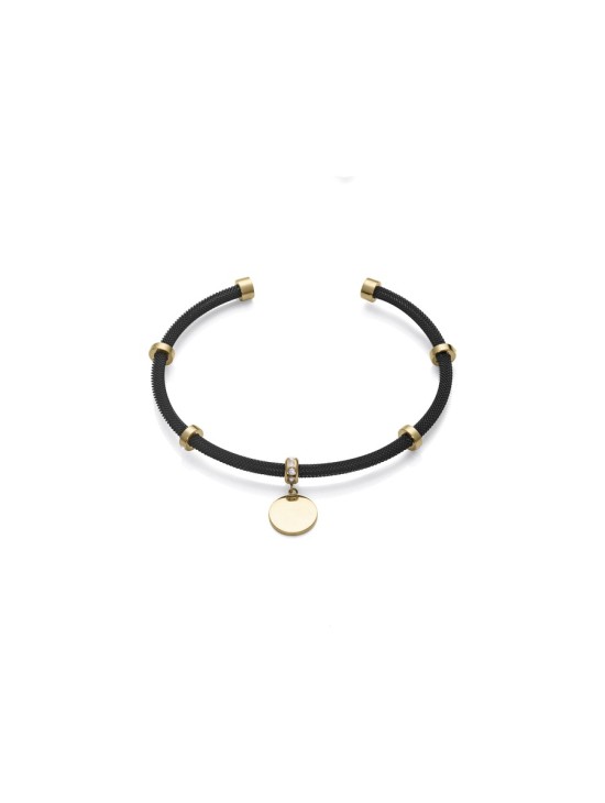Viceroy 14110P01010 Women's Black & Gold IP Steel Bracelet