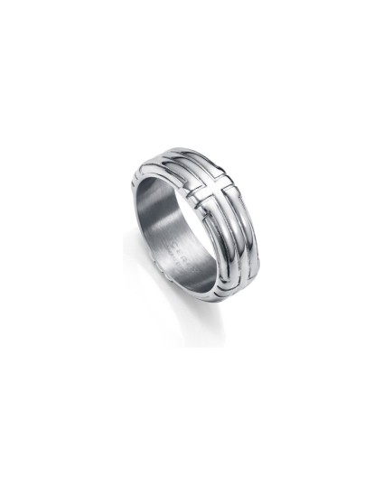 Anillo Viceroy 14113A02600 Hombre Acero Plateado Pulido Brillo