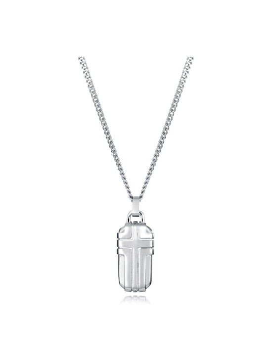 Viceroy Men's Silver Shine Steel Necklace 14113C01000