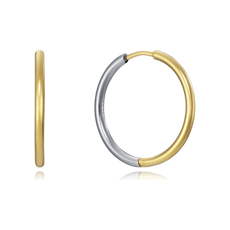 Pendientes Viceroy Air 75318E01012 Mujer Acero y baño dorado