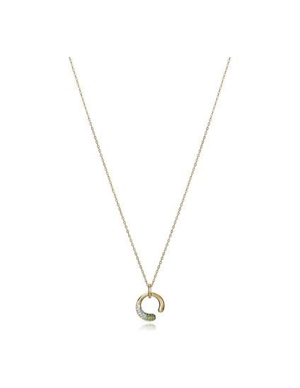 Collar Viceroy Jewels 15117C100-39 Plata de Ley baño oro mujer