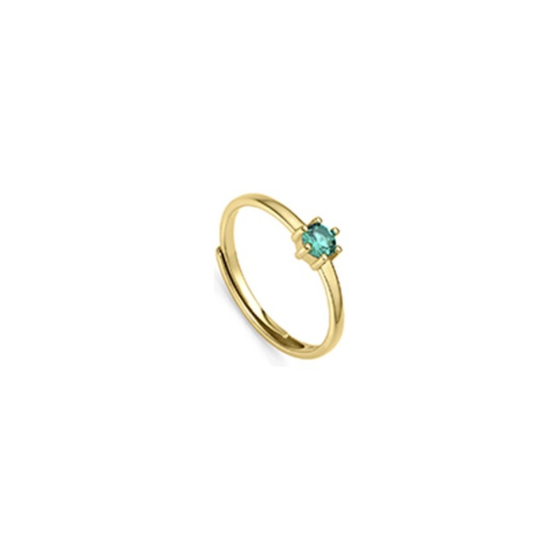 Anillo Sra Jewels 9115A013-32 Plata de Ley baño de oro mujer elegancia