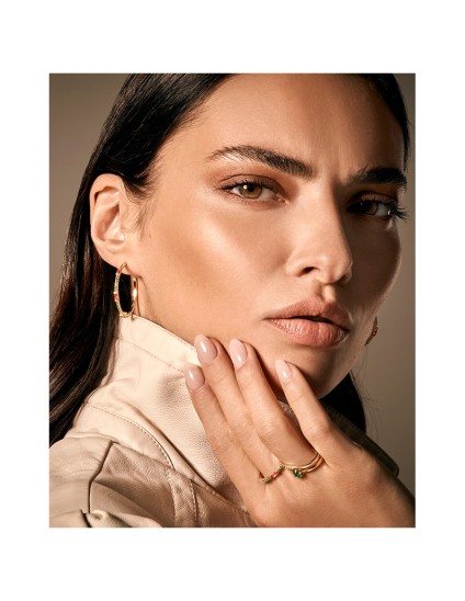 Anillo Sra Jewels 9115A013-32 Plata de Ley baño de oro mujer elegancia