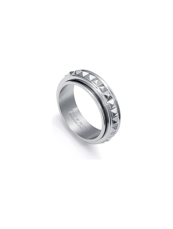 Anillo Viceroy 14115A02600 Hombre Acero Plateado Brillo