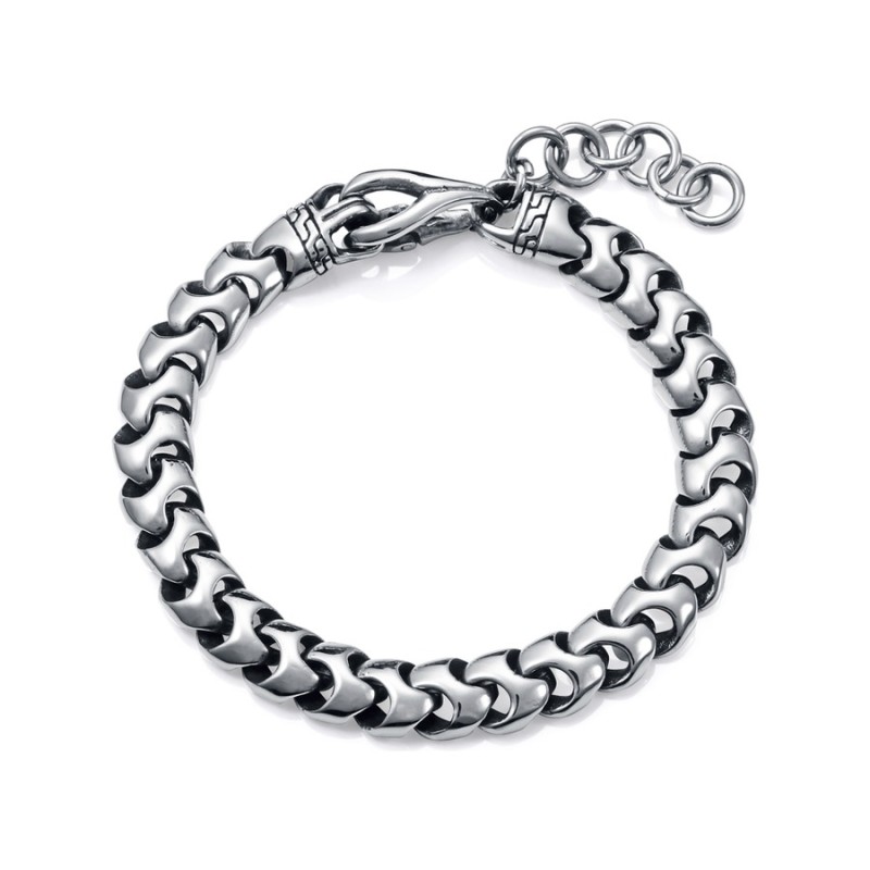 Pulseira FN 14116P01000 Homem Aço Prateado Reversível Brilhante