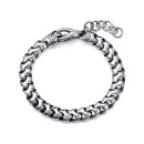 Pulseira FN 14116P01000 Homem Aço com acabamento prateado brilhante