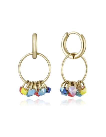 Pendientes Viceroy 14156E01019 Mujer Acero Baño IP dorado