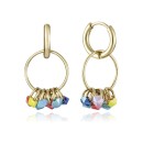 Viceroy Earrings 14156E01019 Women Steel with Gold IP Plating