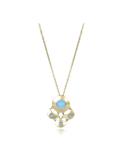 Viceroy 14159C01013 Women's Gold IP Plated Steel Necklace