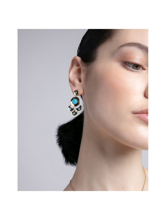 Pendientes Viceroy Fashion 14159E01013 Mujer Acero con baño dorado