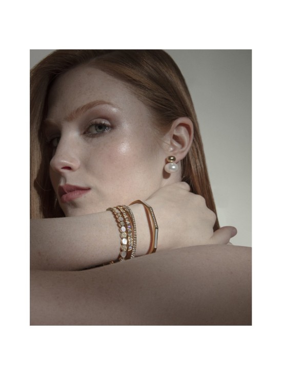 Pulseira Viceroy 14187P01012 Mulher Aço com Banho IP Dourado