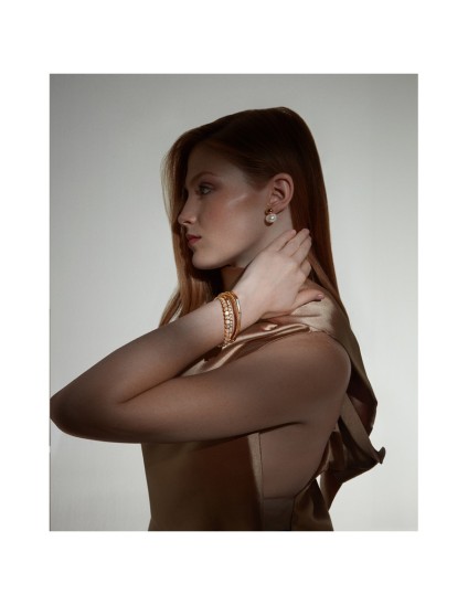 Pulsera Viceroy 14187P01012 Mujer Acero con baño IP dorado