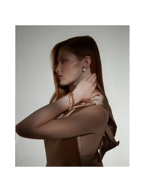 Pulseira Viceroy 14187P01012 Mulher Aço com Banho IP Dourado