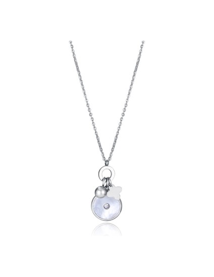 Colar Viceroy 14190C01000 Mulher Aço Prateado com Madrepérola