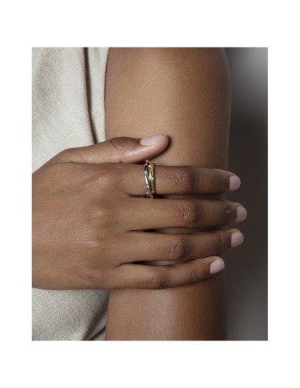 Viceroy Fashion Women's Ring 14192A01219 Gold & Rose Steel