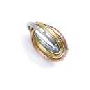 Anéis Viceroy Fashion 14192A01819 Mulher Aço em três tons