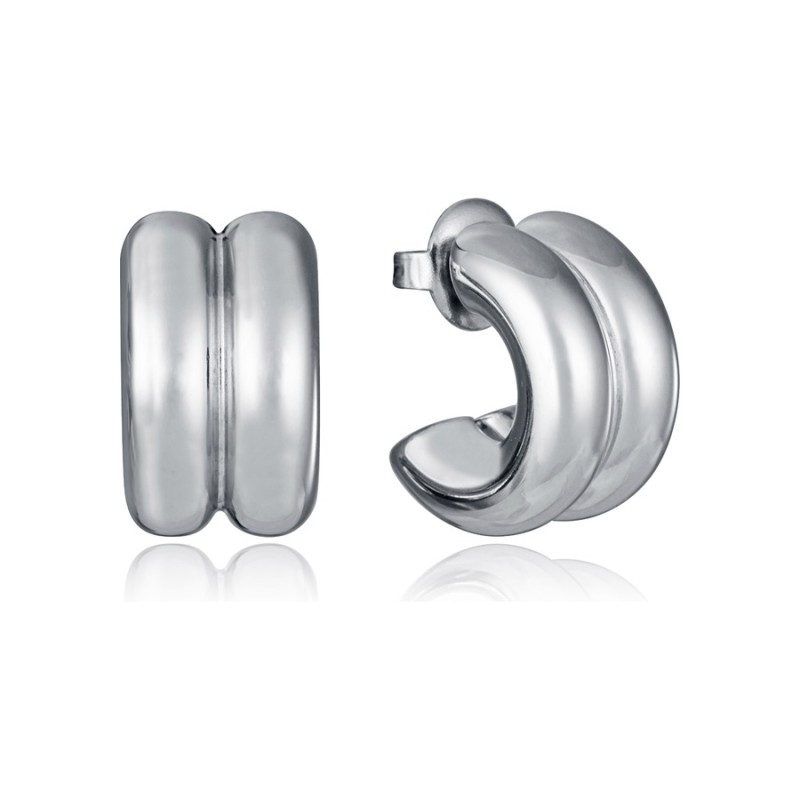 Pendientes Viceroy 14195E01000 Mujer Acero Plateado Brillo
