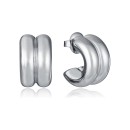 Pendientes Viceroy 14195E01000 Mujer Acero Plateado con brillo