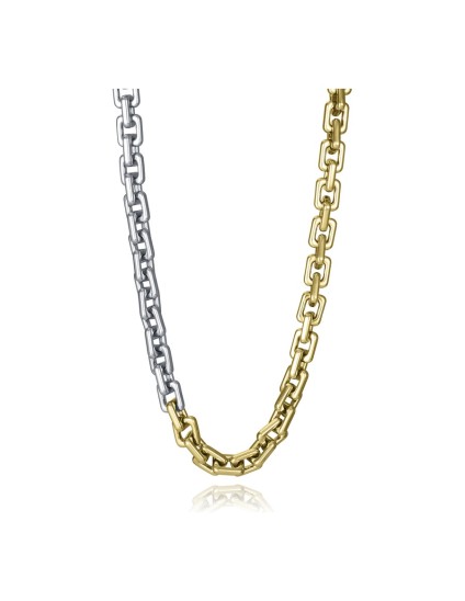 Collar Fn 14197C01019 Mujer acero bicolor elegante y moderno