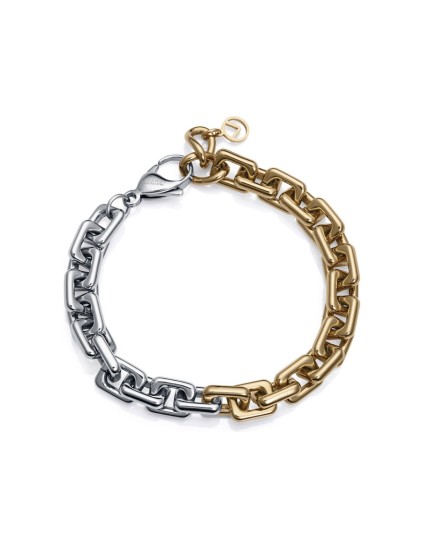 Pulsera Viceroy 14197P01019 Mujer Acero con baño IP dorado bicolor