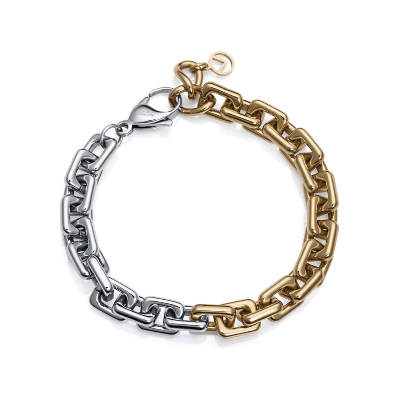 Viceroy 14197P01019 Women's Bicolor Gold IP Steel Bracelet
