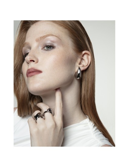 Viceroy Fashion 14198E01000 Silver Steel Earrings for Women
