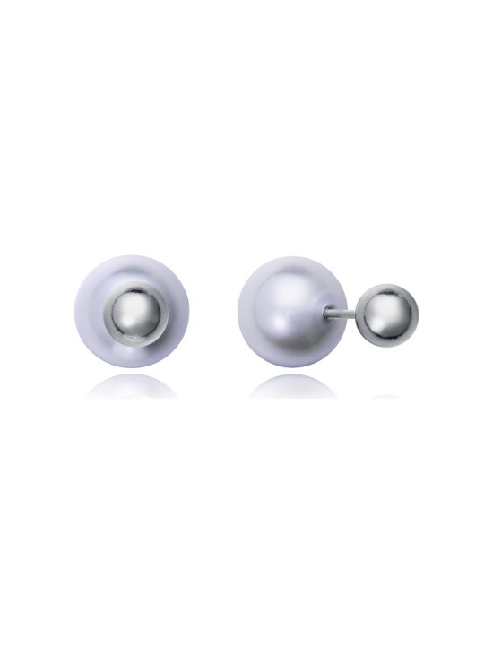 Pendientes Viceroy 14202E01000 Mujer Acero plateado y perla sintética