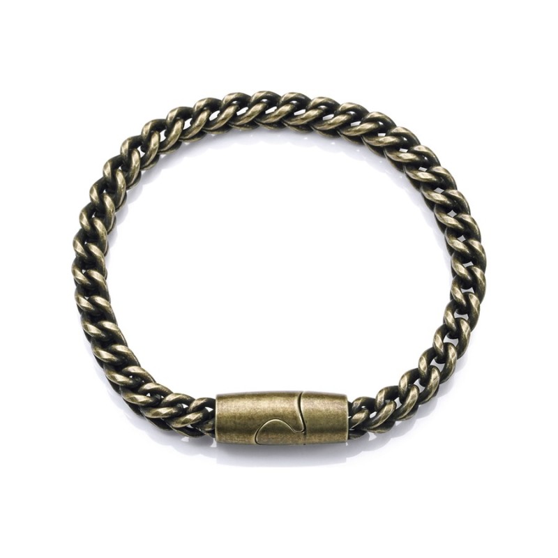 Pulseira Viceroy 14137P01012 Homem Aço com Banho Latão Envelhecido