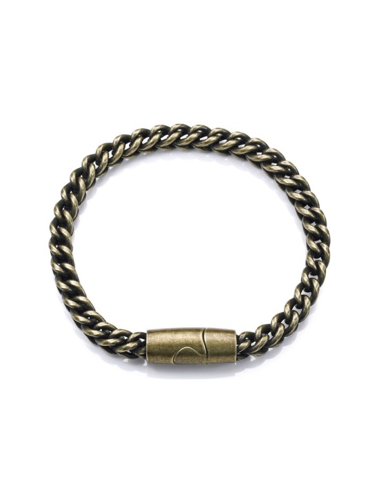 Pulsera Viceroy 14137P01012 Hombre acero con baño de latón envejecido