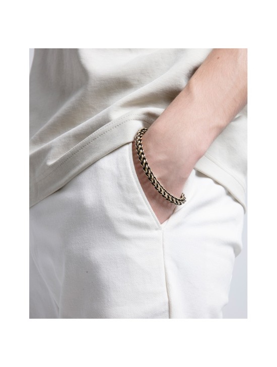 Viceroy Men's Bracelet 14137P01012 Aged Brass Steel Design
