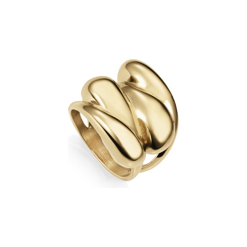 Anillo Viceroy 14207A01612 mujer acero IP dorado elegante