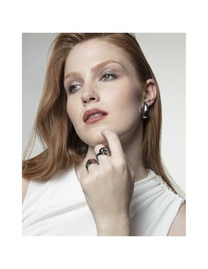 Anillo Viceroy 14208A01200 Mujer Acero Plateado diseño moderno