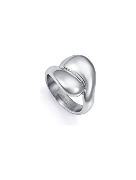 Anillo Viceroy 14208A01800 Mujer Acero Plateado Pulido