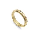Anillo Viceroy 14154A01219 Mujer Acero con baño IP dorado