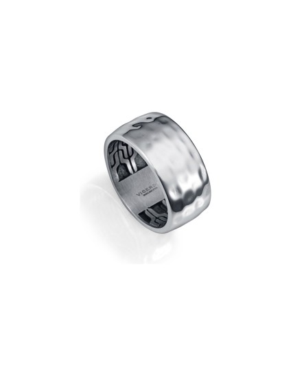 Viceroy Fashion 14215A02400 Men's Hammered Steel Ring