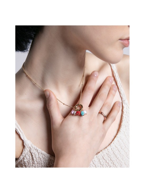 Anillo Viceroy 14154A01419 Mujer Acero baño IP dorado circonitas