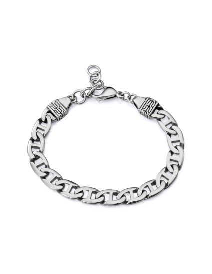 Pulsera Sr Fashion 14221P01000 Hombre Acero plateado brillo