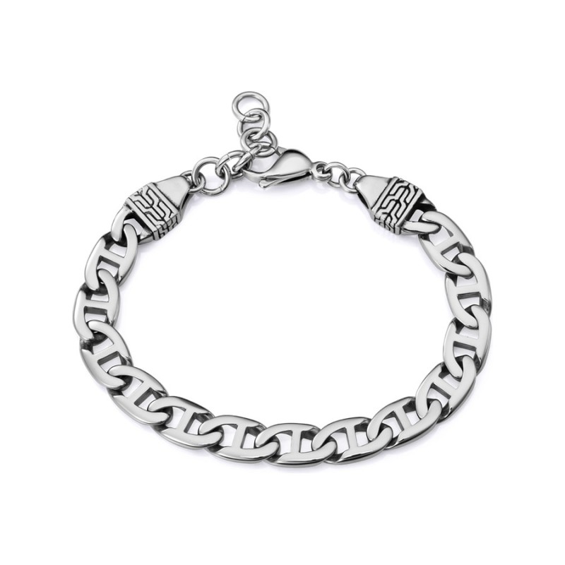 Pulseira Sr Fashion 14221P01000 Homem Aço Prateado Brilhante