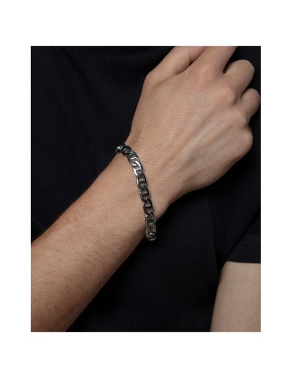 Pulseira Sr Fashion 14221P01000 Homem Aço Prateado Brilhante