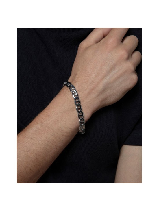 Pulseira Sr Fashion 14221P01000 Homem Aço Prateado Brilhante