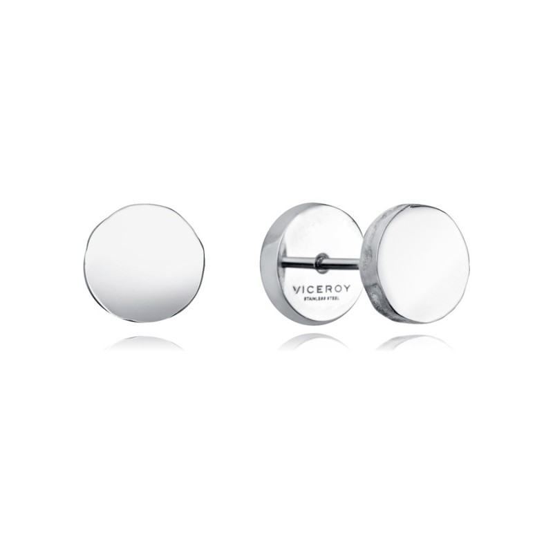 Pendientes Viceroy Fashion 14224E01000 Hombre Acero Plateado