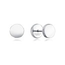 Viceroy Fashion Earrings 14224E01000 Men Silver-Plated Steel with Shine