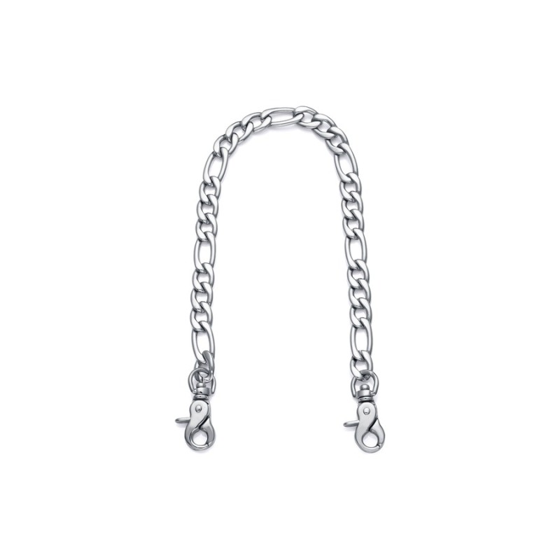 Men's Silver Steel Wallet Chain Sr Fashion 14225B01000