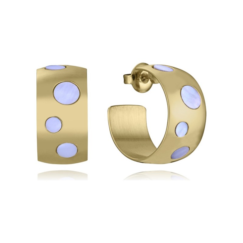 Brincos Viceroy Fashion 14272E01012 Aço IP Dourado Mulher