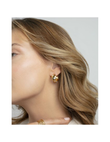 Brincos Viceroy Fashion 14272E01012 Aço IP Dourado Mulher