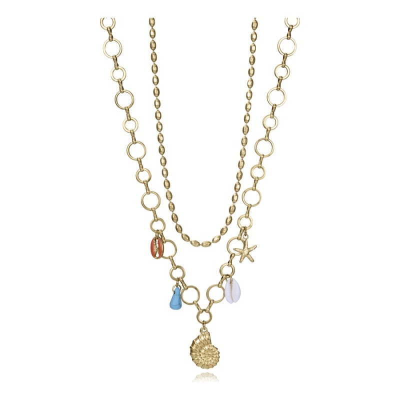Collar Viceroy Fashion 14273C01012 Mujer Acero IP Dorado