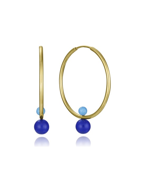Pendientes Viceroy 14275E01013 Mujer Acero Baño IP dorado