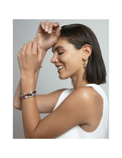Pendientes Viceroy Fashion 14276E01019 Mujer en acero con baño IP dorado