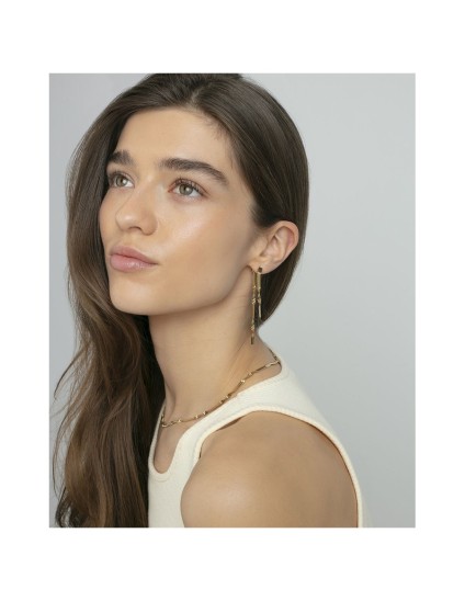 Pendientes Viceroy Fashion 14290E01012 Acero IP dorado mujer